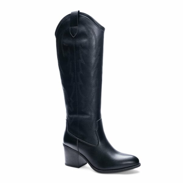 Upwind Western Boot for Women in Black | by Dirty Laundry