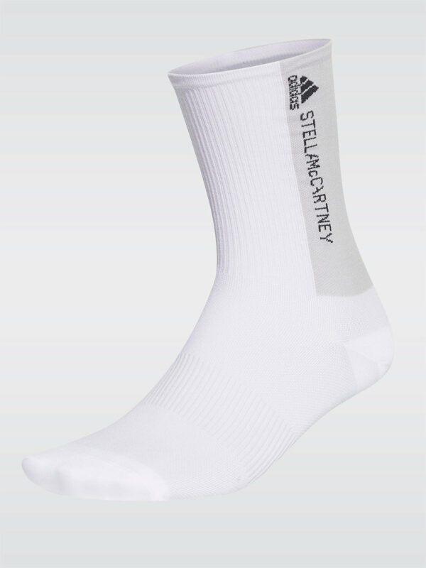 Adidas By Stella Mccartney Asmc Crew Sock - White/gretwo/Black