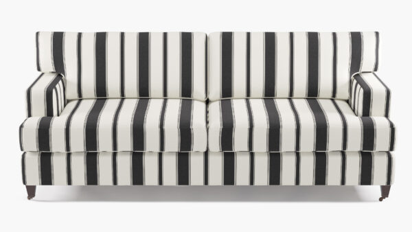 The Inside | Classic Sofa | Ink Clarence Stripe