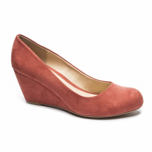 Nima Wedge Pump for Women in Rust | Cl By Laundry