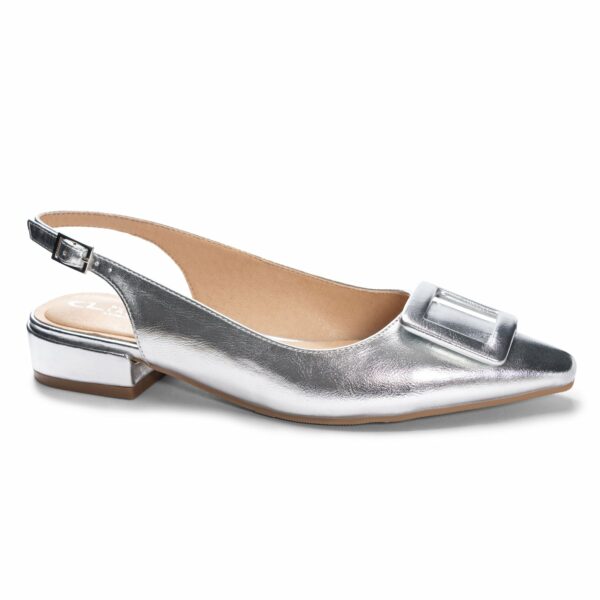 Sweetie Metallic Slingback for Women in Silver | Cl By Laundry