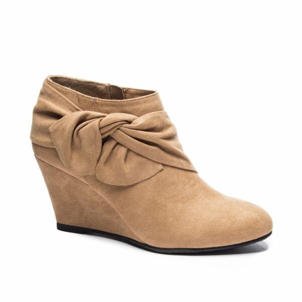 Viveca Wedge Bootie for Women in Tobacco | Cl By Laundry