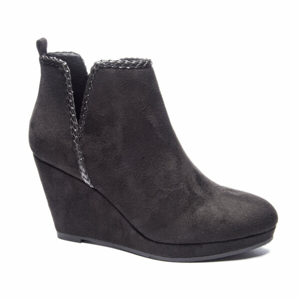 Volcano Wedge Bootie for Women in Black | Cl By Laundry