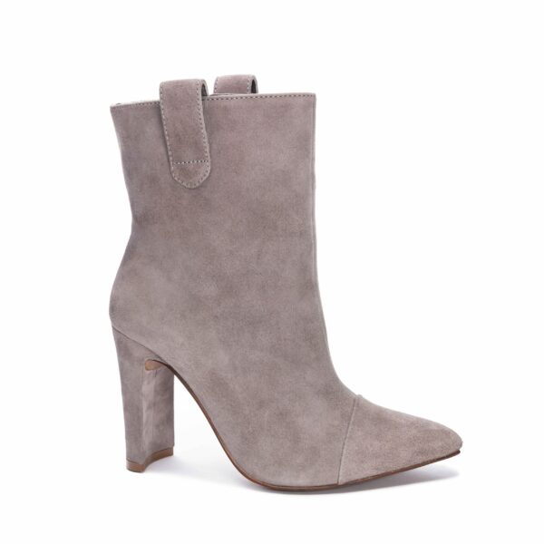 Kara Suede Bootie for Women in Grey | by 42 Gold