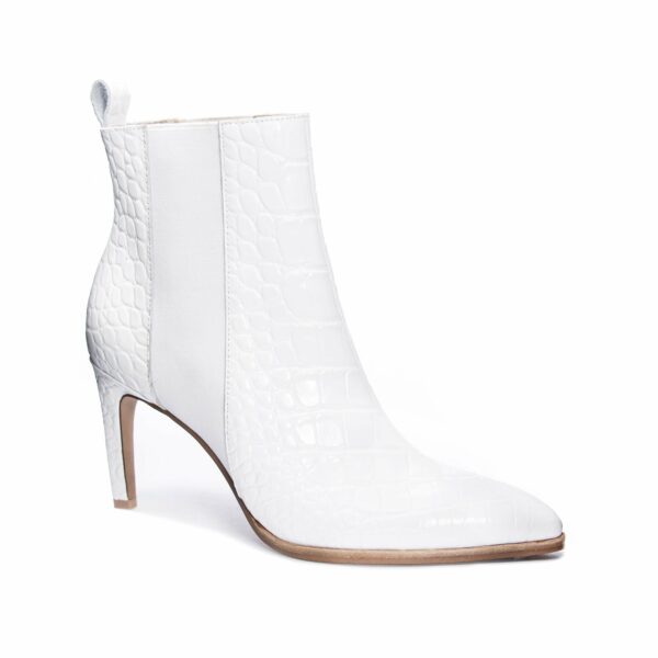 Kensington Chelsea Bootie for Women in White | by 42 Gold