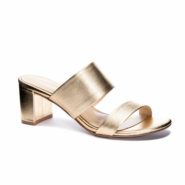 Liya Dress Sandal for Women in Gold | by 42 Gold