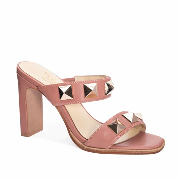 Lara Dress Sandal for Women in Rose | by 42 Gold