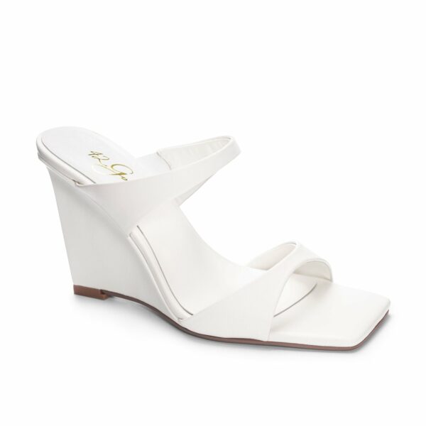 Omira Dress Wedge for Women in White | by 42 Gold