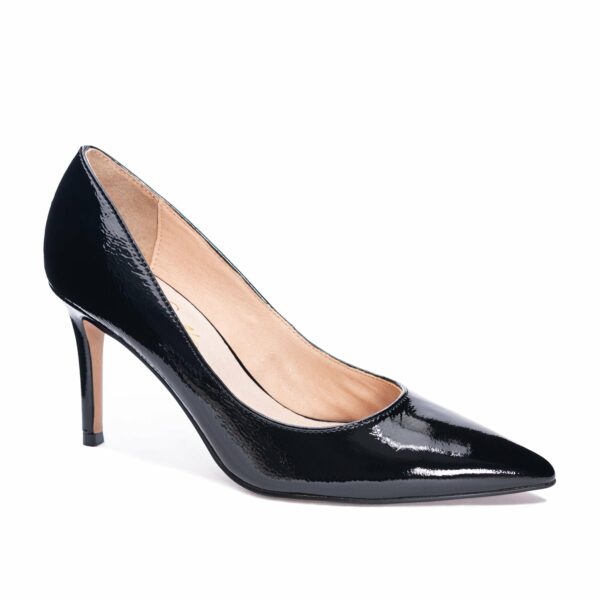 Rafee Pump for Women in Black | by 42 Gold