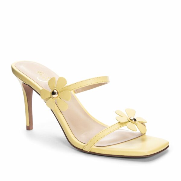 Solita Dress Sandal for Women in Yellow | by 42 Gold