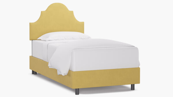 The Inside | Regency Bed | Canary Velvet