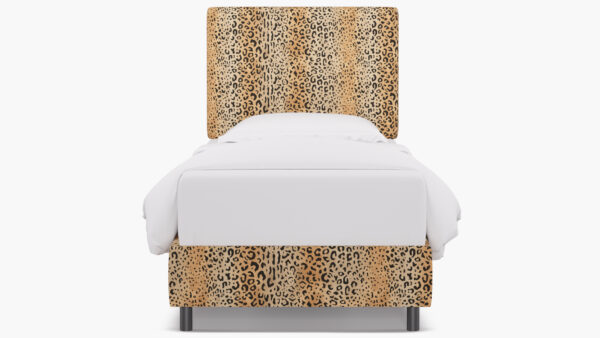 The Inside | Square Back Bed | Leopard