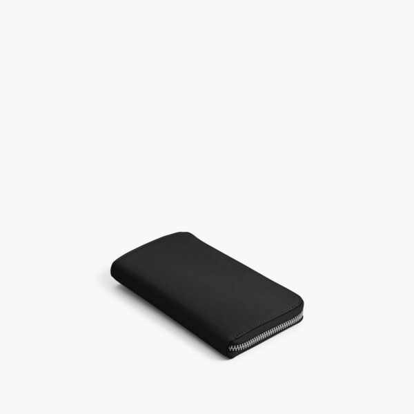 Lo & Sons | Magnolia Leather Wallet - Nappa Leather - Black / Silver / Grey