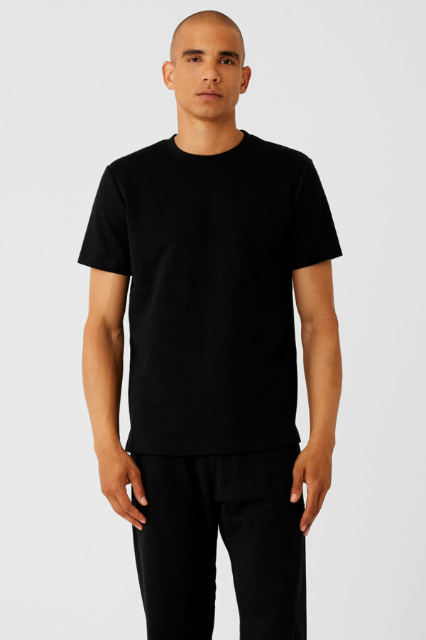 Alo Yoga | Chill Short Sleeve Top in Black