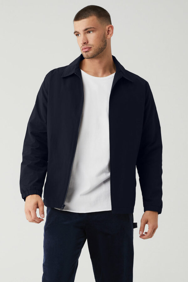 Alo Yoga | Torrent Overshirt Jacket in Navy Blue