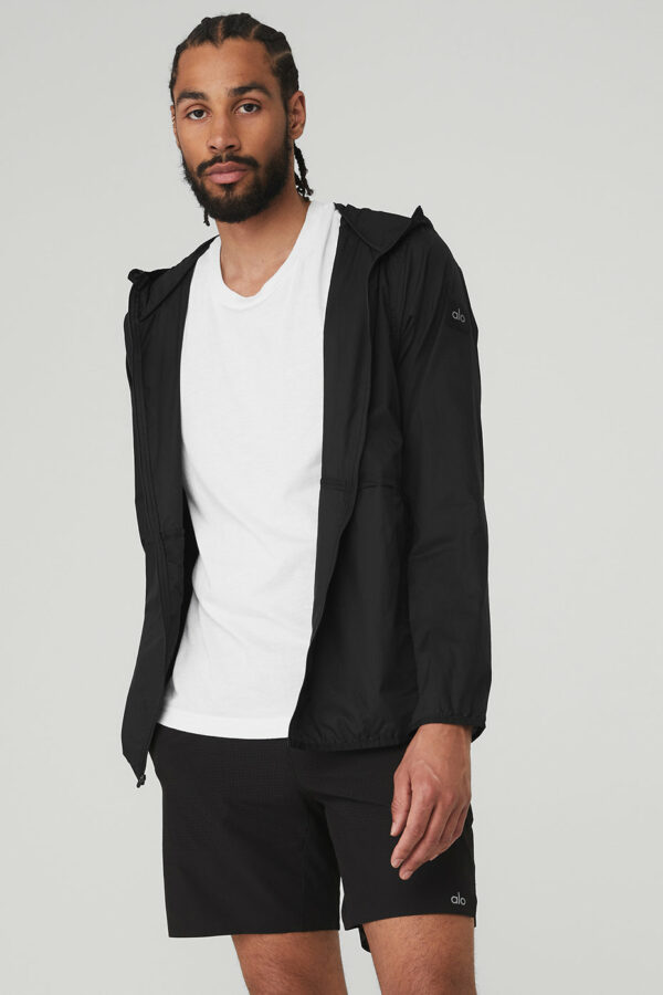 Alo Yoga | Repeat Running Jacket in Black