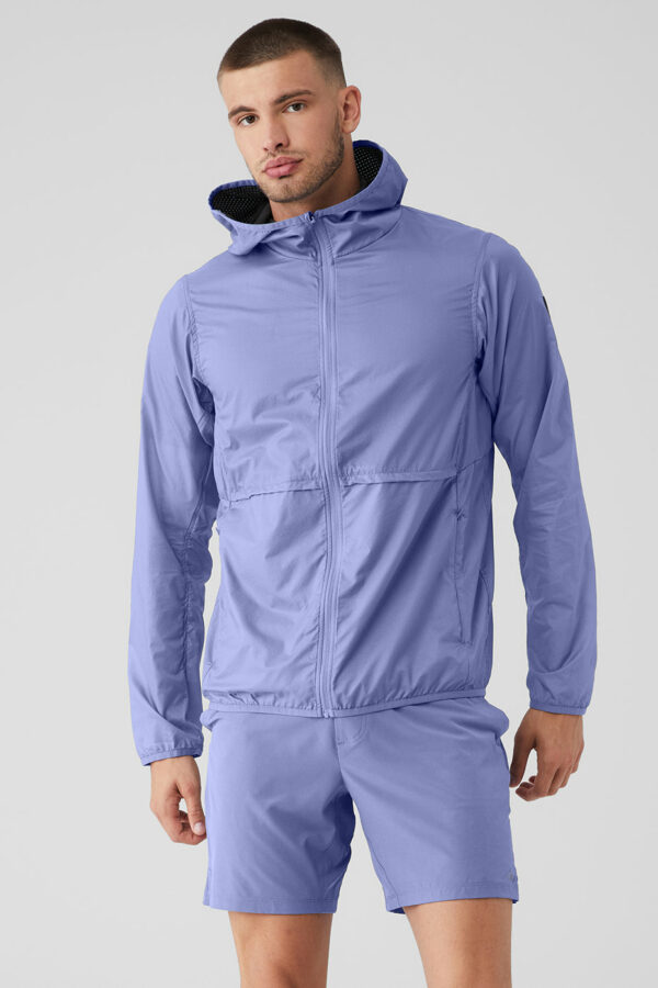 Alo Yoga | Repeat Running Jacket in Infinity Blue