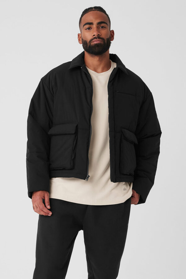 Alo Yoga | Voyage Utility Cargo Jacket in Black