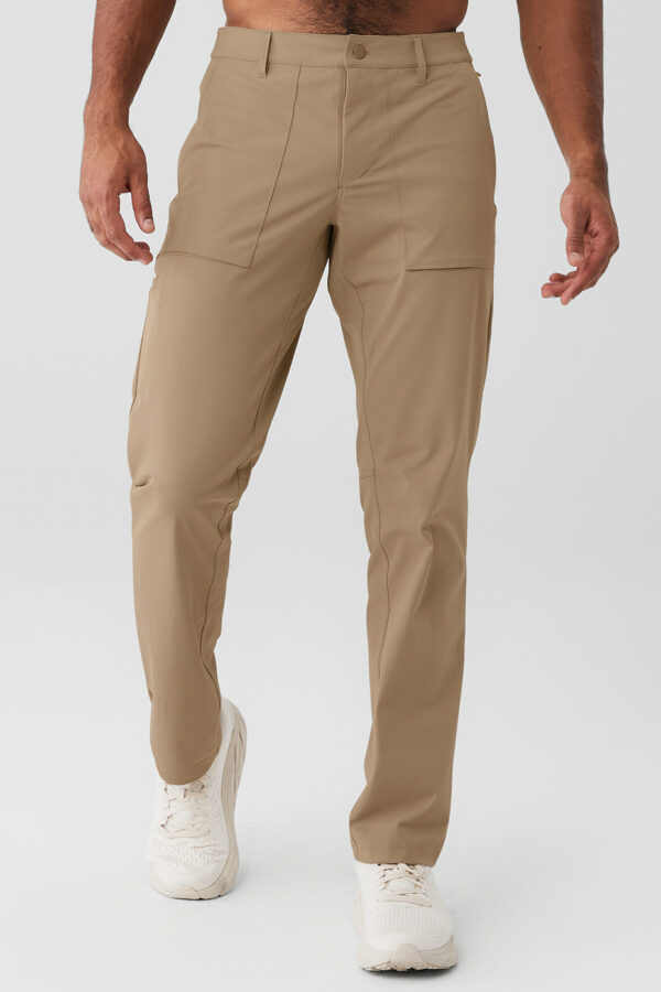 Alo Yoga | Block Pants in Gravel Beige