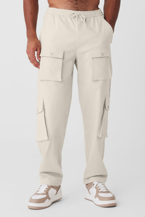 Alo Yoga | Northstar Cargo Pants in Bone Beige