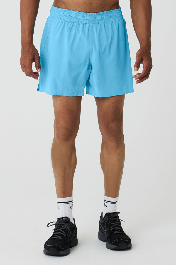 Alo Yoga | 5'' Adapt Running Short in Azure Blue