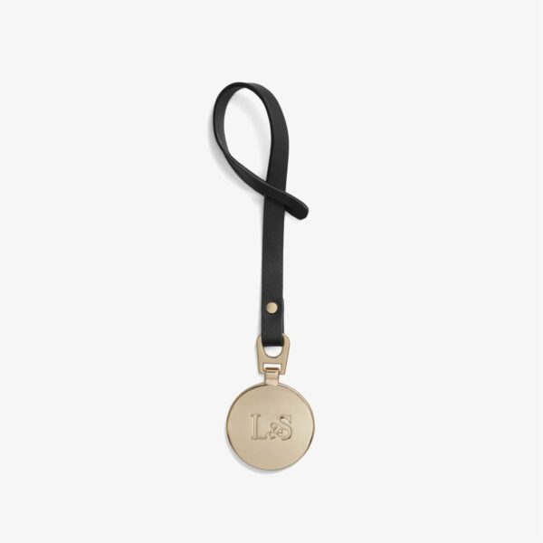 Lo & Sons | The Signature Medallion - Nappa Leather - Black / Gold