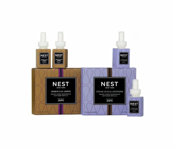 Build Your Own Set: Pura Smart Home Diffuser Refill Duos, 4 x. 33 oz 10 ml NEST New York