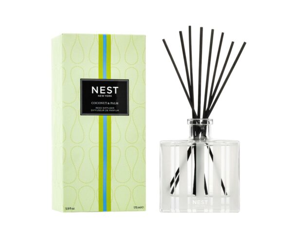 Coconut & Palm Reed Diffuser, 5.9 fl oz 175 ml NEST New York