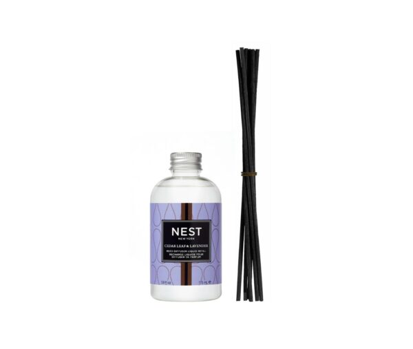 Cedar Leaf & Lavender Reed Diffuser Liquid Refill, 5.9 fl oz 175 ml NEST New York