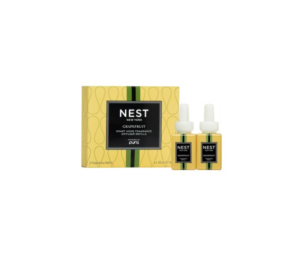 Grapefruit Refill Duo for NEST x Pura Smart Home Fragrance Diffuser - Smart Vials, 2 x. 33 oz 10 ml NEST New York