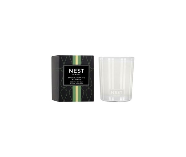 Santorini Olive & Citron Votive Candle, 2.0 oz 57 g NEST New York