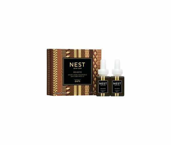 Hearth Refill Duo for Pura Smart Home Fragrance Diffuser, 2 x. 33 oz 10 ml NEST New York