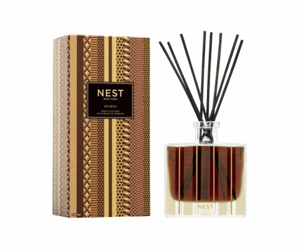 Hearth Reed Diffuser, 5.9 fl oz 175 ml NEST New York