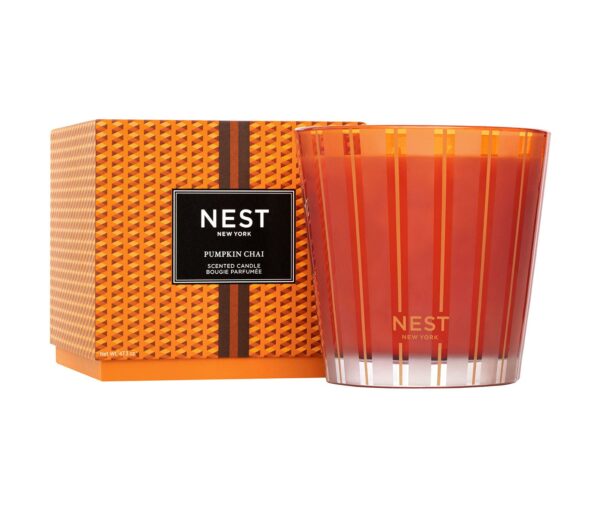 Pumpkin Chai Luxury Candle, 7 oz 1239 g NEST New York