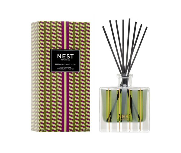 Pistachio & Wild Fig Reed Diffuser, 5.9 fl oz 175 ml NEST New York