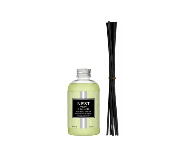 Lime Zest & Matcha Reed Diffuser Liquid Refill, 5.9 fl oz 175 ml NEST New York