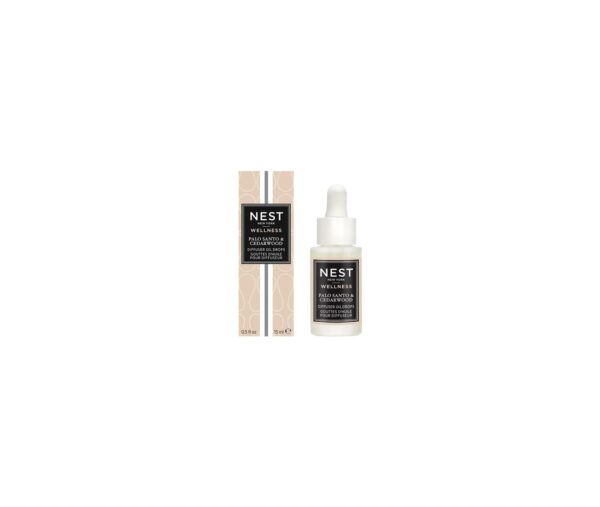 Palo Santo & Cedarwood Diffuser Oil Drops, 15 ml 0.5 fl oz NEST New York