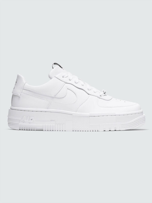 Nike Air Force 1 Pixel Sneaker - White-White-Black-sail