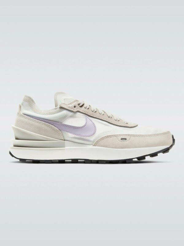 Nike Waffle One Sneaker - Summit White-infinite Lilac-Light Bone