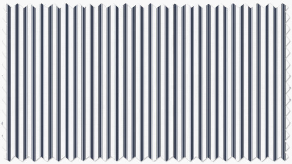 The Inside | Fabric By The Yard | Quilting Cotton | Navy Classic Ticking Stripe