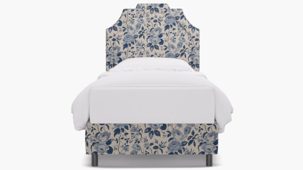 The Inside | Art Deco Bed | Delft Chintz