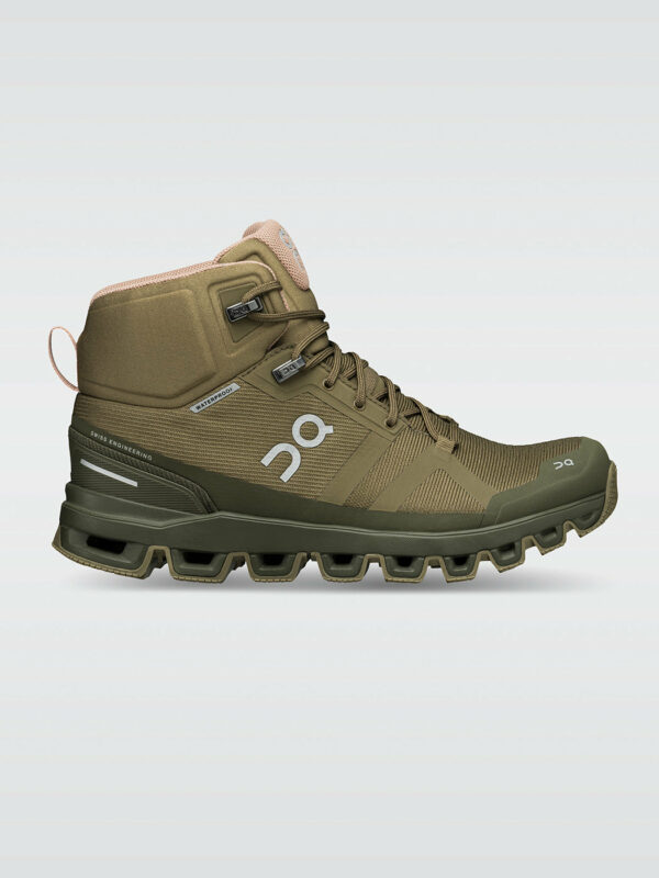 On Cloudrock Waterproof - Olive/reed