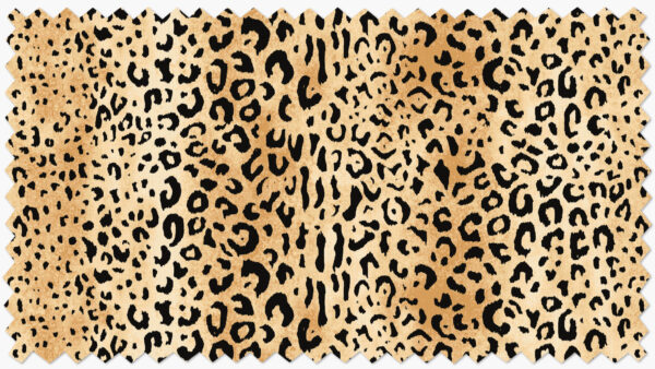 The Inside | Fabric By The Yard | Quilting Cotton | Leopard