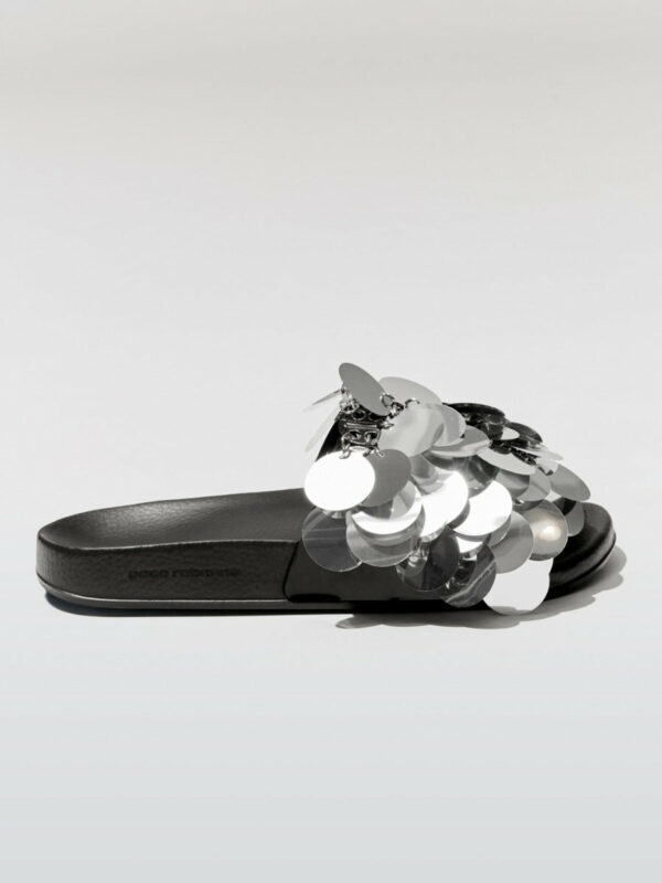 Paco Rabanne Sparkle Sandal - Silver