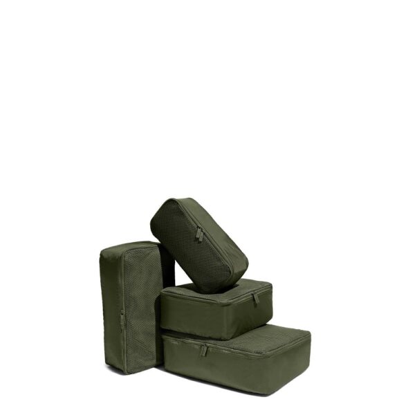 Away | The Insider Packing Cubes (Set of 4) in Olive Green