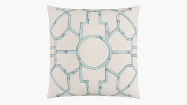 The Inside | Throw Pillow 26" | Blue Baldwin Bamboo | Feather Down