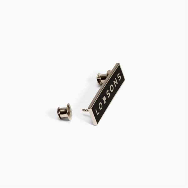 Lo & Sons | Logo Telescope Pin - Metal - Black