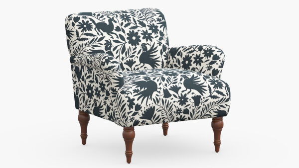 The Inside | Traditional Accent Chair | Ink Frida | Espresso