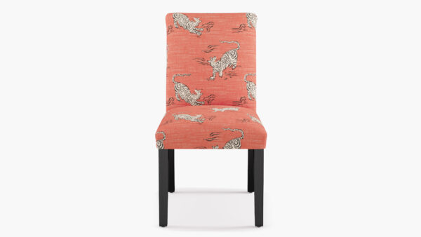 The Inside | Classic Dining Chair | Coral Tigresse | Black