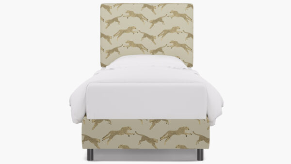 The Inside | Square Back Bed | Desert Cheetah